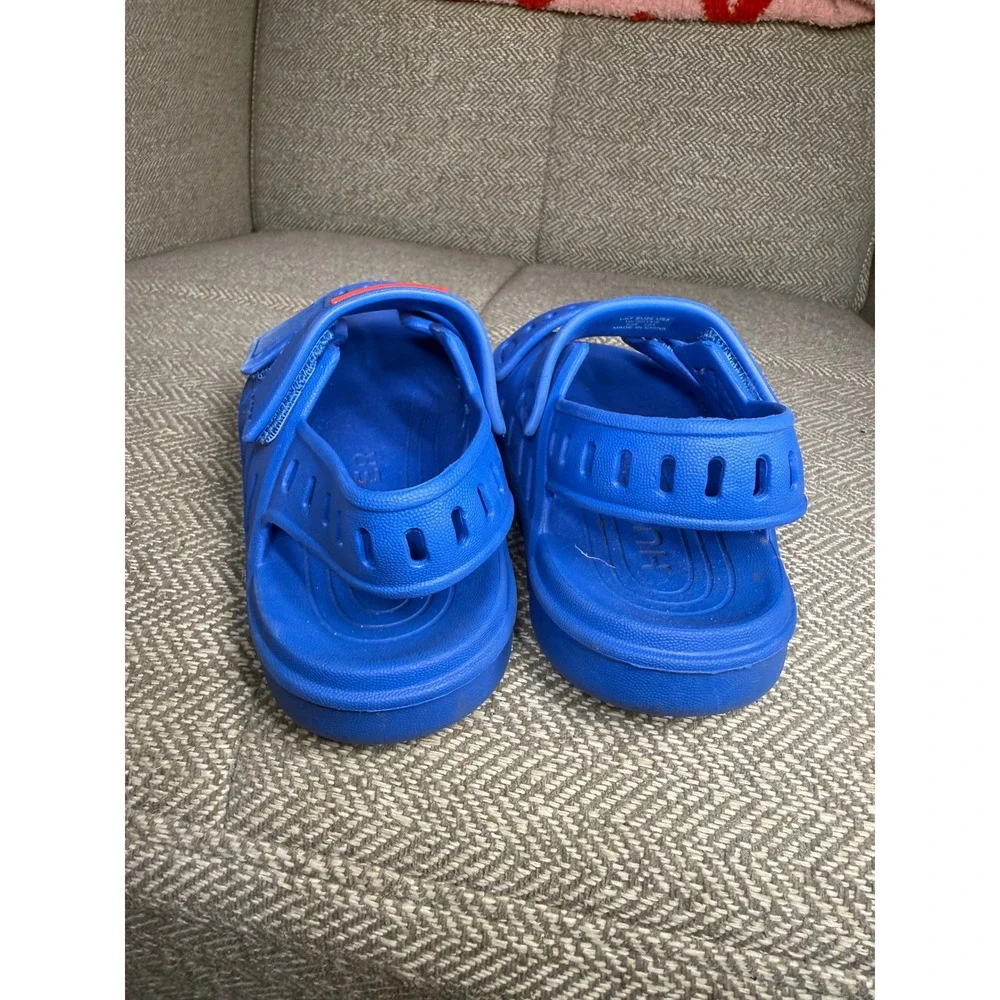 Hunter Little Kids Dottie Slingback Blue EVA Casual Flat Sandals HKDOTTIE US 8